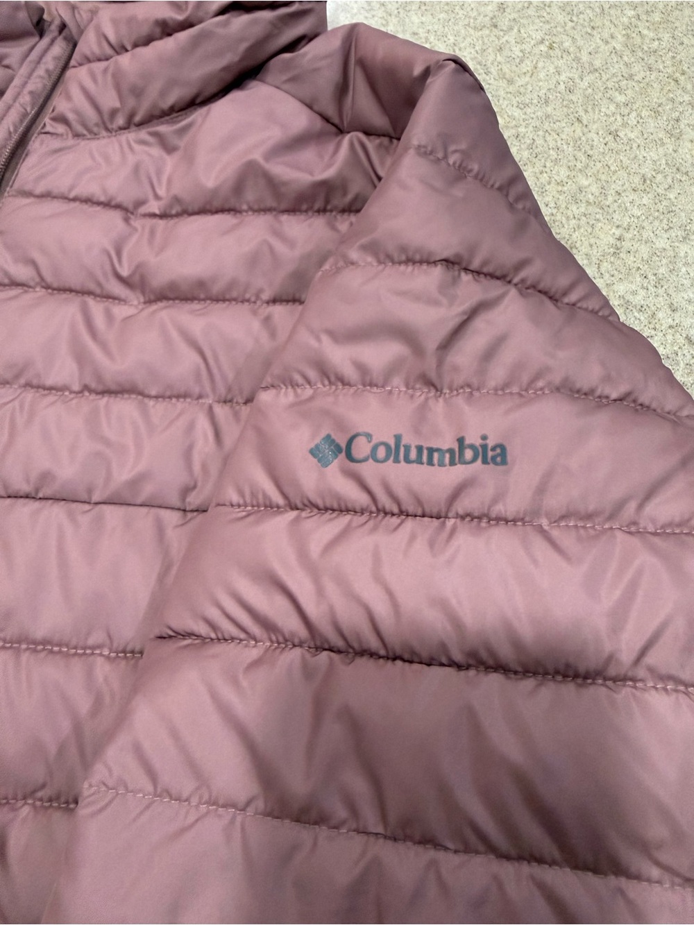 Columbia Women's Puffer Jacket - Mauve Pink - Picture 8 of 12